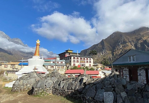 Deboche Village in Everest