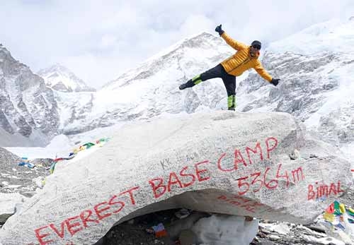 everest base camp in december