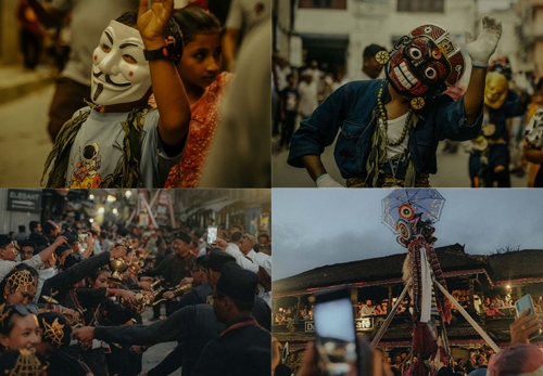 Gaijatra festival in Nepal