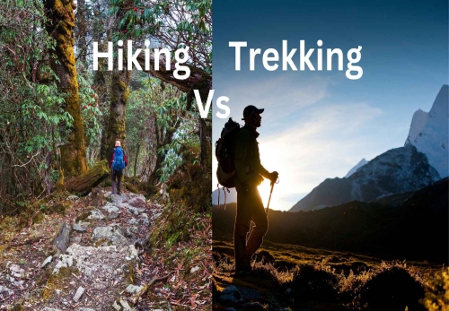 hiking vs trekking