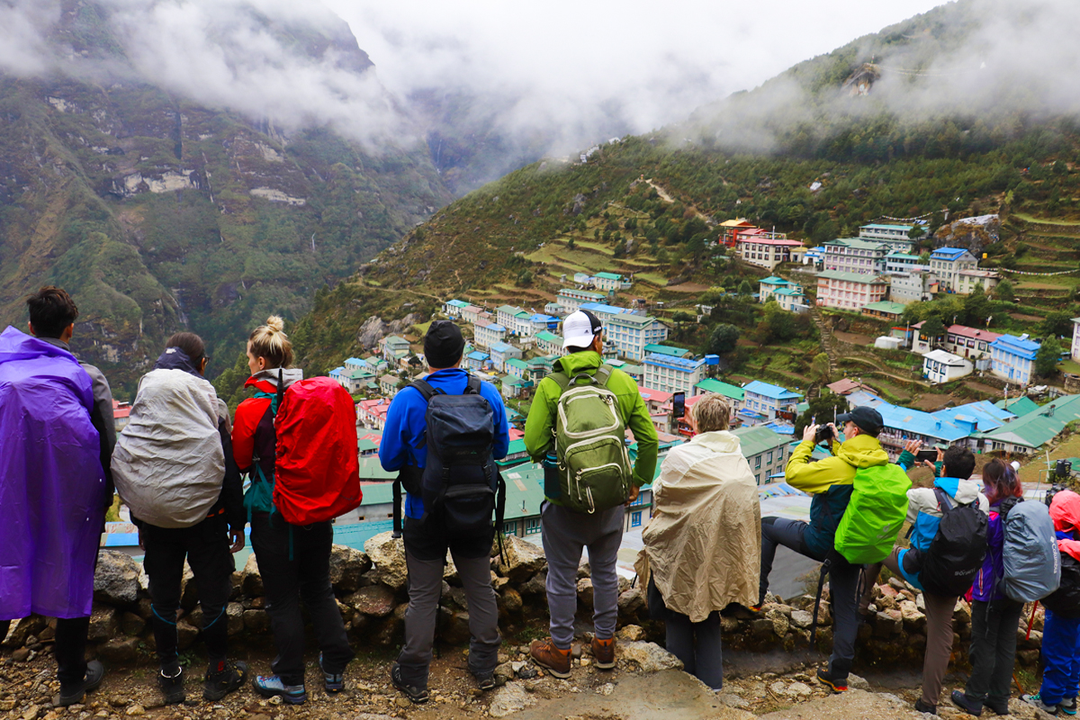 namche during monsoon