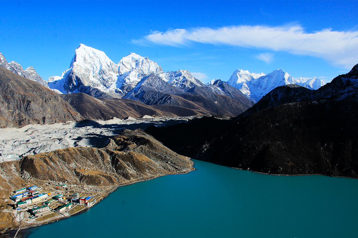 trek lac gokyo nepal