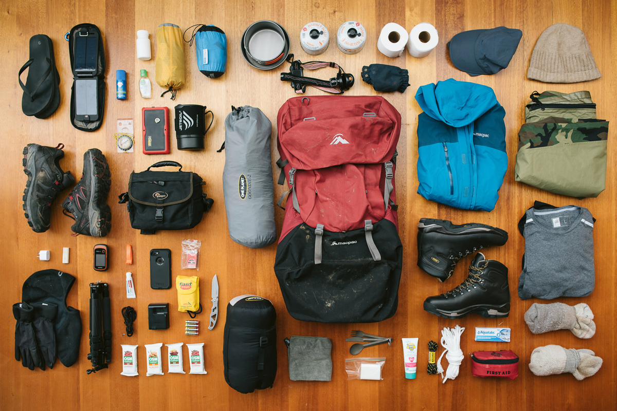 Packing equipment for Trekking in Nepal