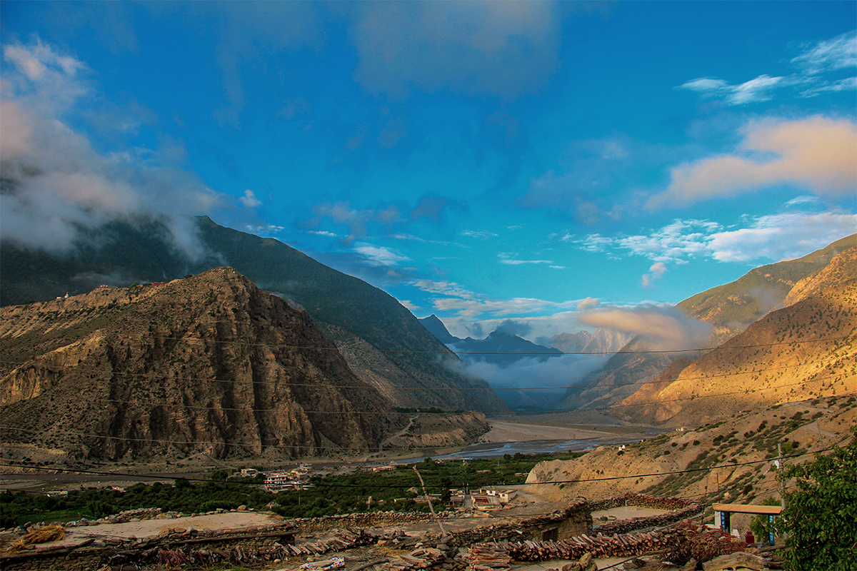 Kagbeni village in mustang