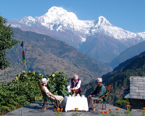 Annapurna South View