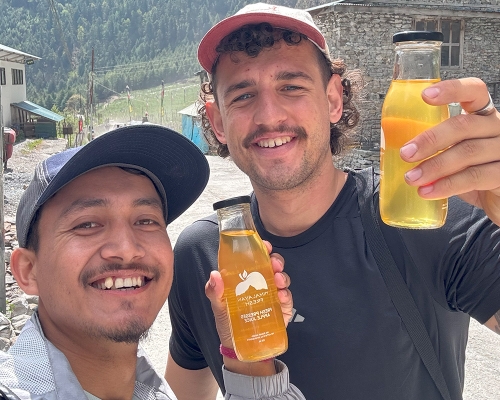 Apple Farm In Manang