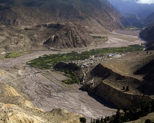 Beautiful Landscape Of Mustang