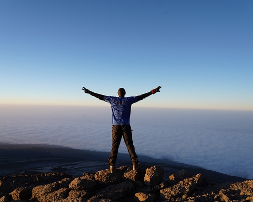 Final Push In Kilimanjaro