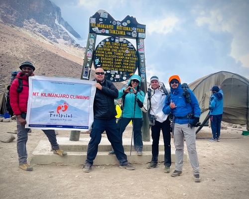 Group Photo In Kilimanjaro