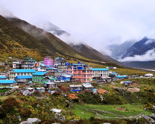 Kyanjin Gompa Village