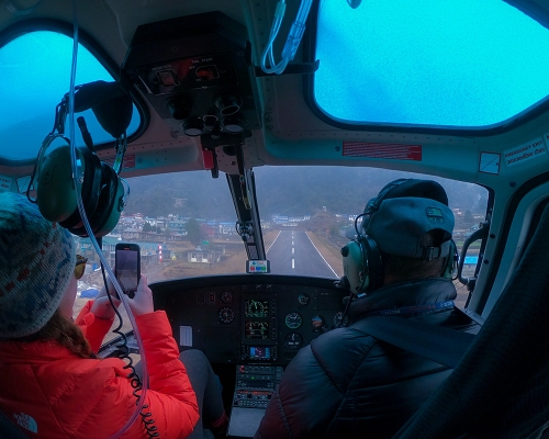 Landing At Lukla Airport