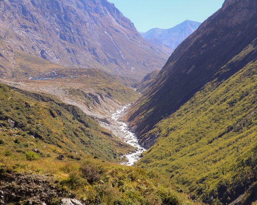 Langtang Valley Landscape