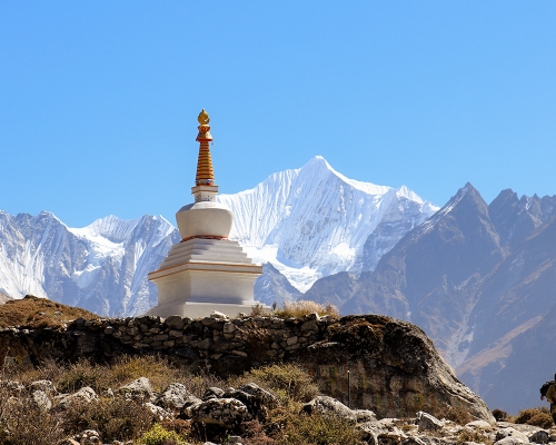 Monastry In Langtang Trail