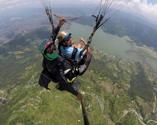 Paragliding