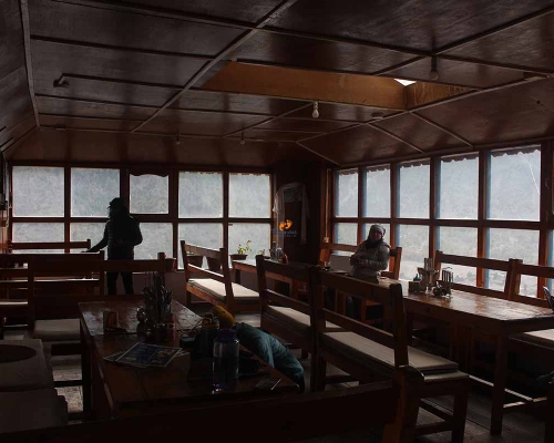 Tea House At Annapurna Circuit