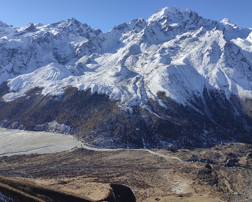 View From Kyanjin Ri